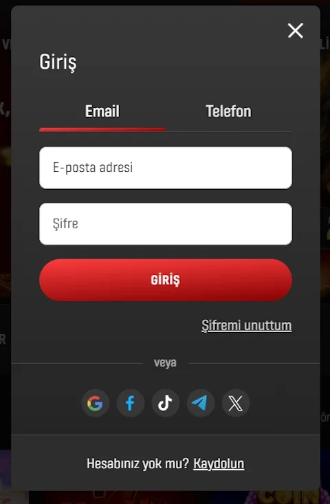 BaşarıBet Online Casino Giris