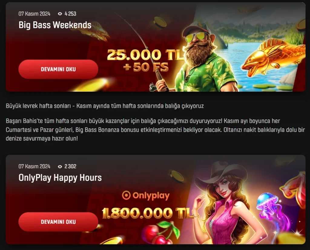 BaşarıBet Online Casino Haberleri
