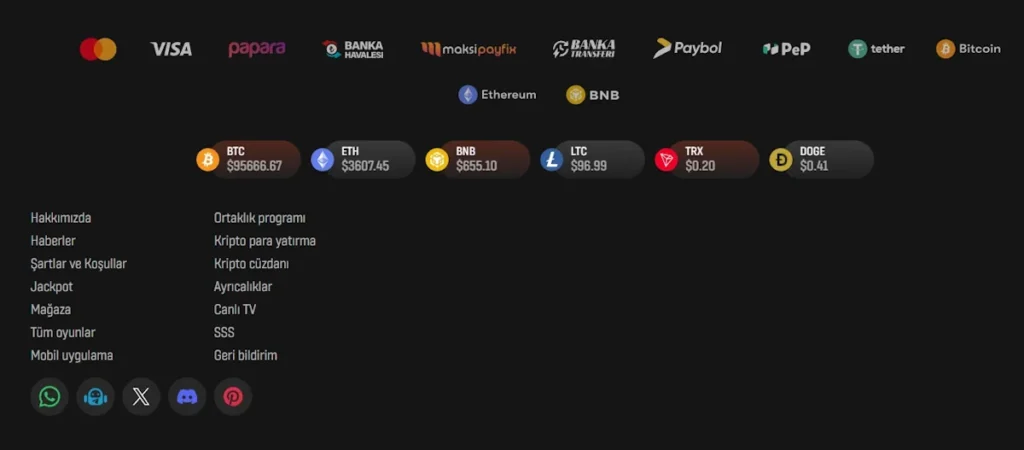 BaşarıBet Online Casino Para